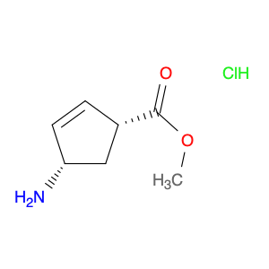 426226-35-9 methyl (1R,4S)-4-aminocyclopent-2-ene-1-carboxylate hydrochloride