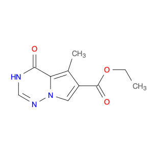 Pyrrolo[2,1-f][1,2,4]triazine-6-carboxylic acid, 1,4-dihydro-5-methyl-4-oxo-, ethyl ester