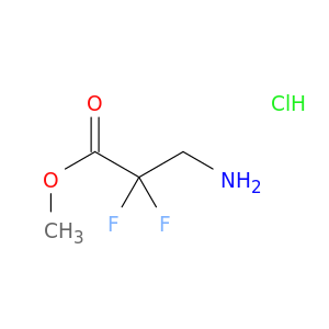 428452-50-0 METHYL 3-AMINO-2,2-DIFLUOROPROPANOATE HYDROCHLORIDE