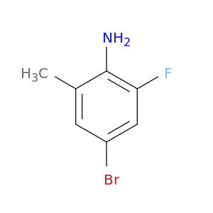 429683-46-5 Benzenamine, 4-bromo-2-fluoro-6-methyl-