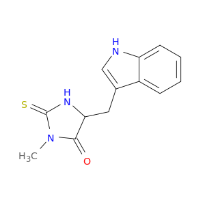 4311-88-0 5-(1H-INDOL-3-YLMETHYL)-3-METHYL-2-THIOXO-4-IMIDAZOLIDINONE