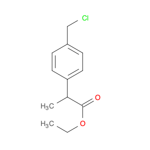 43153-03-3 2-(4-chloromethyl-phenyl)-propionic acid ethyl ester