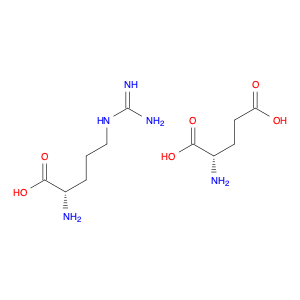 4320-30-3 L-Glutamic acid, compd. with L-arginine (1:1)OTHER CA INDEX NAMES:L-Arginine, L-glutamate (1:1)