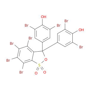 4430-25-5 Phenol,4,4'-(4,5,6,7-tetrabromo-1,1-dioxido-3H-2,1-benzoxathiol-3-ylidene)bis[2,6-dibromo-