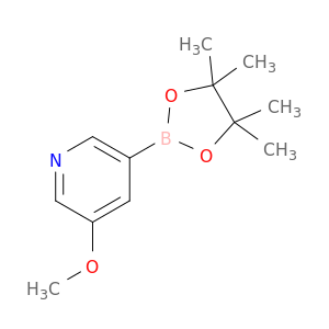 445264-60-8 3-METHOXY-5-(4,4,5,5-TETRAMETHYL-[1,3,2]DIOXABOROLAN-2-YL)-PYRIDINE