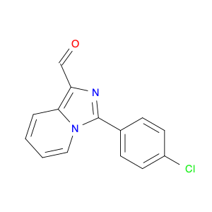 446269-62-1 3-(4-CHLOROPHENYL)IMIDAZO[1,5-A]PYRIDINE-1-CARBALDEHYDE