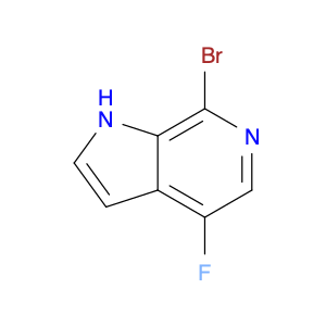 446284-38-4 1H-Pyrrolo[2,3-c]pyridine, 7-broMo-4-fluoro-