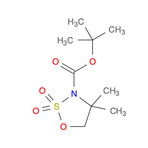 454248-55-6 tert-Butyl 4,4-dimethyl-2,2-dioxooxathiazolidine-3-carboxylate