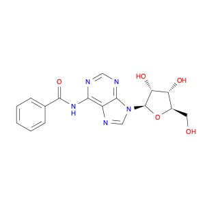 4546-55-8 Benzamide, N-(9-β-D-ribofuranosyl-9H-purin-6-yl)-(8CI)