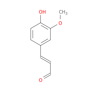 458-36-6 3-(4-Hydroxy-3-methoxyphenyl)acrylaldehyde