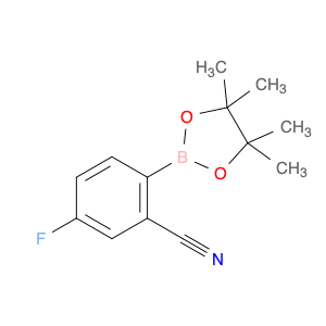 461451-63-8 5-Fluoro-2-(4,4,5,5-tetramethyl-1,3,2-dioxaborolan-2-yl)benzonitrile