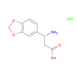 464931-62-2 (R)-3-Amino-3-(benzo[d][1,3]dioxol-5-yl)propanoic acid hydrochloride