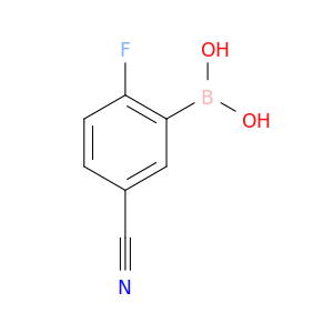 468718-30-1 5-CYANO-2-FLUOROBENZENEBORONIC ACID