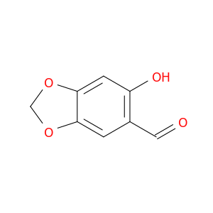 1,3-Benzodioxole-5-carboxaldehyde, 6-hydroxy-