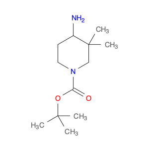 473838-65-2 TERT-BUTYL 4-AMINO-3,3-DIMETHYLPIPERIDINE-1-CARBOXYLATE