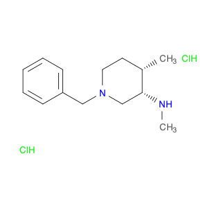 477600-68-3 3-Piperidinamine, N,4-dimethyl-1-(phenylmethyl)-, dihydrochloride,(3R,4R)-rel-