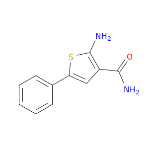 2-AMINO-5-PHENYL-THIOPHENE-3-CARBOXYLIC ACID AMIDE