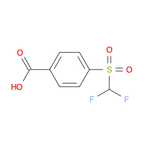 4837-22-3 4-(Difluoro-methanesulfonyl)-benzoic acid