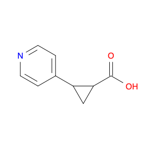 484654-49-1 2-Pyridin-4-yl-cyclopropanecarboxylic acid