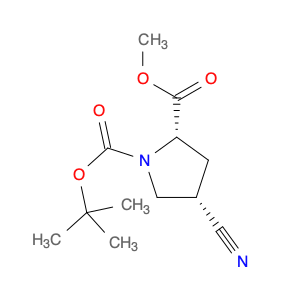 487048-28-2 (2S,4S)-1-tert-Butyl 2-methyl 4-cyanopyrrolidine-1,2-dicarboxylate