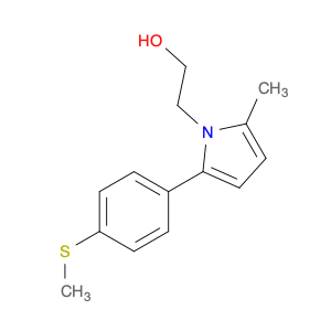 494850-27-0 1H-Pyrrole-1-ethanol, 2-methyl-5-[4-(methylthio)phenyl]-