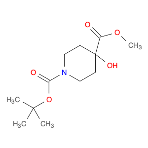 495415-09-3 1-tert-Butyl 4-methyl 4-hydroxypiperidine-1,4-dicarboxylate