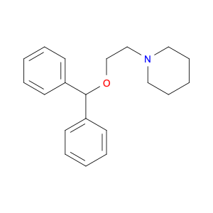 4960-10-5 1-(2-benzhydryloxyethyl)piperidine