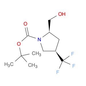 497103-76-1 (2R,4R)-tert-butyl 2-(hydroxymethyl)-4-(trifluoromethyl)pyrrolidine-1-carboxylate