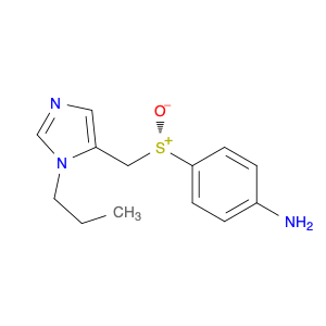 Benzenamine, 4-[[(1-propyl-1H-imidazol-5-yl)methyl]sulfinyl]-