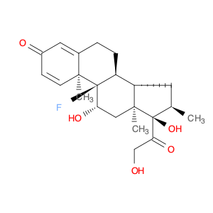 50-02-2 (11β,16α)-9-Fluoro-11,17,21-trihydroxy-16-methylpregna-1,4-diene-3,20-dione