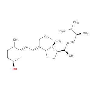 50-14-6 9,10-Secoergosta-5,7,10(19),22-tetraen-3-ol, (3b,5Z,7E,22E)-