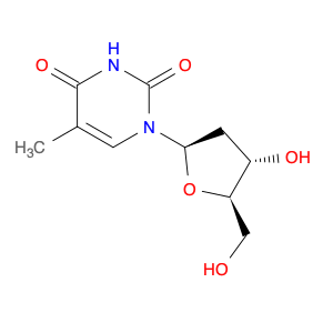 50-89-5 1-[(2R,4S,5R)-4-hydroxy-5-(hydroxymethyl)oxolan-2-yl]-5-methyl-1,2,3,4-tetrahydropyrimidine-2,4-dione