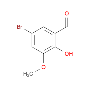 5034-74-2 5-Bromo-2-hydroxy-3-methoxybenzaldehyde