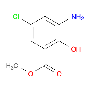 5043-81-2 Benzoic acid, 3-amino-5-chloro-2-hydroxy-, methyl ester