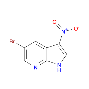 507462-26-2 1H-Pyrrolo[2,3-b]pyridine, 5-broMo-3-nitro-