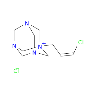 1-((Z)-3-Chloroallyl)-1,3,5,7-tetraazaadamantan-1-ium chloride