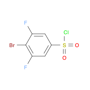 518057-63-1 4-BROMO-3,5-DIFLUOROBENZENESULPHONYL CHLORIDE