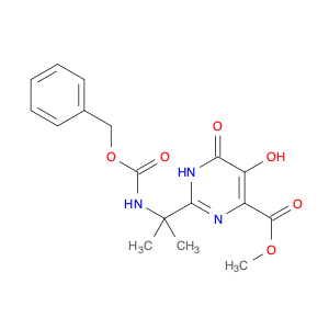 519032-08-7 Methyl 2-(2-(benzyloxycarbonylamino)propan-2-yl)-5-hydroxy-6-oxo-1,6-dihydropyrimidine-4-carboxylate