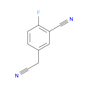 519059-09-7 Benzeneacetonitrile, 3-cyano-4-fluoro- (9CI)