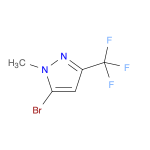 524740-42-9 5-Bromo-1-methyl-3-(trifluoromethyl)-1H-pyrazole