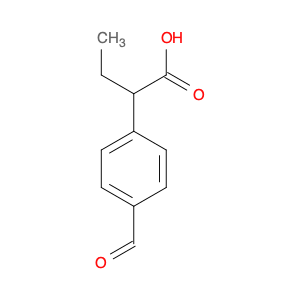 52787-35-6 Benzeneacetic acid, -alpha--ethyl-4-formyl- (9CI)