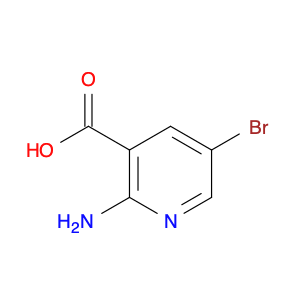 3-Pyridinecarboxylic acid, 2-amino-5-bromo-