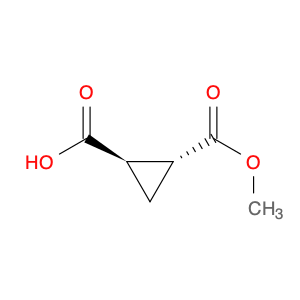 1,2-Cyclopropanedicarboxylic acid, monomethyl ester, (1R,2R)-rel-