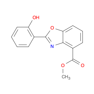 4-Benzoxazolecarboxylic acid, 2-(2-hydroxyphenyl)-, methyl ester