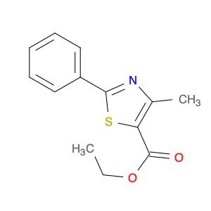 5-Thiazolecarboxylic acid, 4-methyl-2-phenyl-, ethyl ester