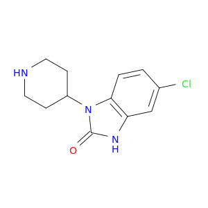 53786-28-0 2H-Benzimidazol-2-one, 5-chloro-1,3-dihydro-1-(4-piperidinyl)-