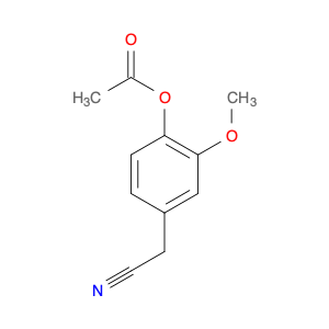 5438-51-7 4-(Cyanomethyl)-2-methoxyphenyl acetate