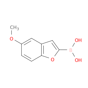 551001-79-7 5-methoxybenzofuran-2-ylboronic acid