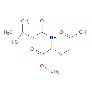 55227-00-4 N-tert-Butoxycarbonyl-D-glutamic acid 1-methyl ester