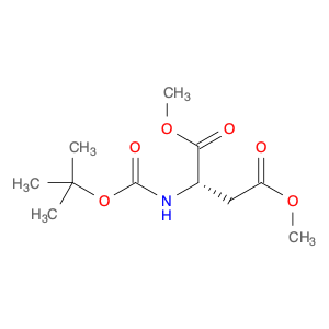 55747-84-7 L-Aspartic acid, N-[(1,1-dimethylethoxy)carbonyl]-, dimethyl ester